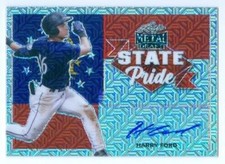 HARRY FORD "STATE PRIDE MOJO AUTOGRAPH CARD" LEAF METAL DRAFT 2021
