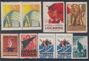 F-EX4446 ITALY ITALIA CINDERELLA 1910´-30´ STAMPS LOT AERONAUTICA. - Picture 1 of 1