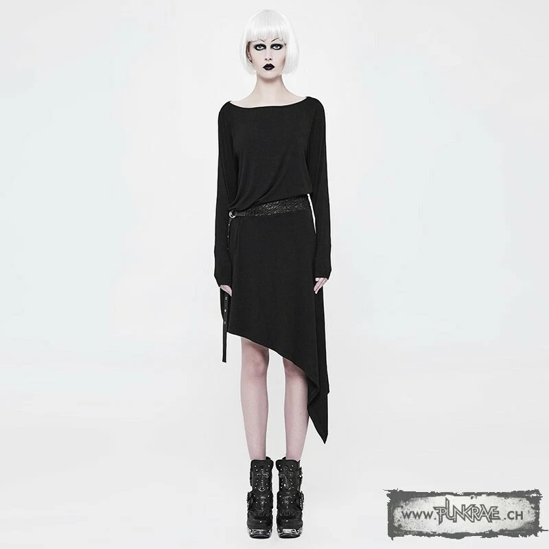 Punk Rave Steampunk Assymetrical Vintage Inspired authentic dress - image 1 of 4