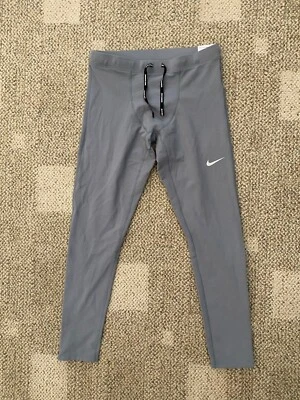 Nike Men's M Repel Challenger Full Length Running Tights Base Layer  Pant DD6700 - Image 1 of 4