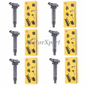 6 pcs NGK Ignition Coils 90919C2002 for Toyota 4Runner Tacoma FJ Cruiser TUNDRA - Picture 1 of 6