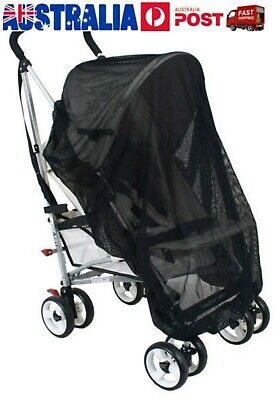 Universal Mosquito Fly Insect Sun Dust Protect Cover Net Mesh Pram Stroller M13 • 9.99$