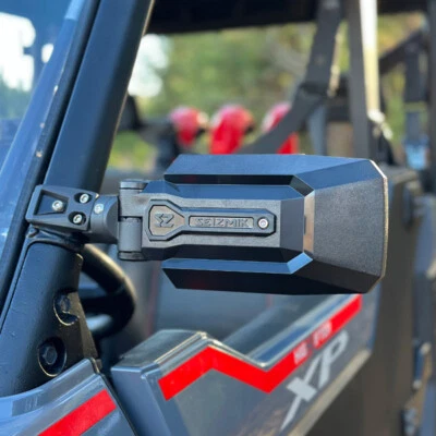 Polaris Ranger SP 570 Folding Side Rear View Mirrors Seizmik Trailrider 2022+ - Image 1 of 4