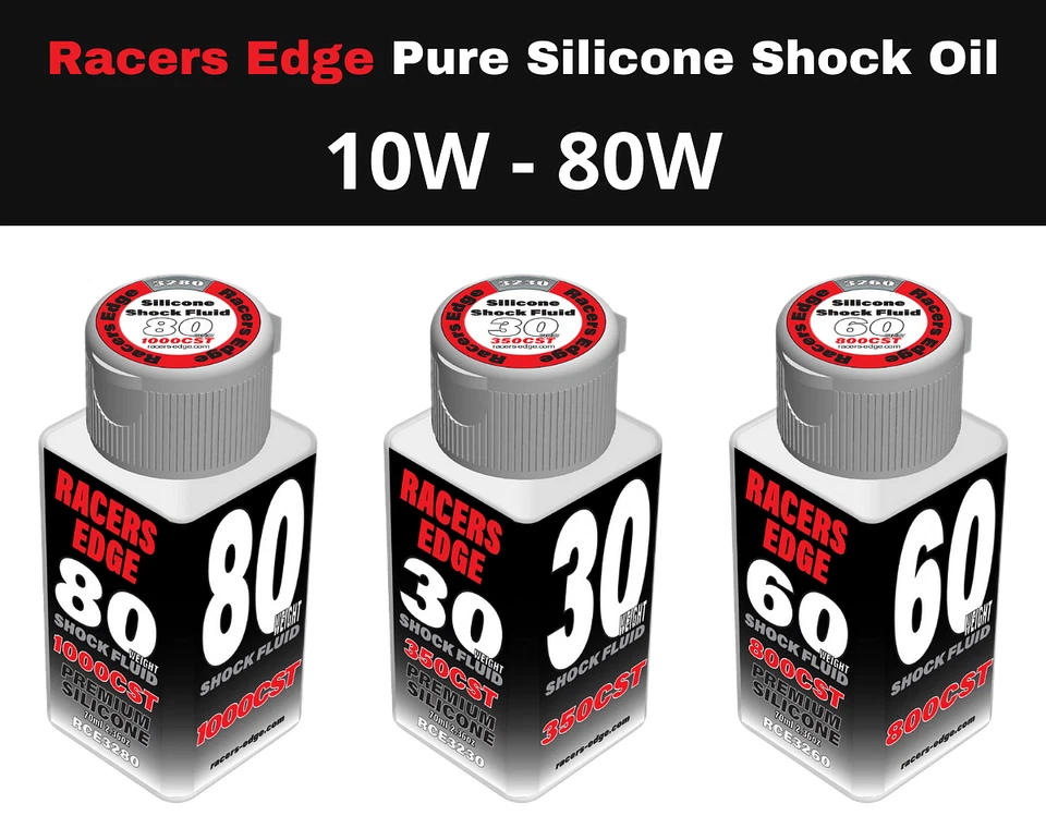 Racers Edge Pure Silicone Shock Oil - 2.36oz - Image 1 of 4
