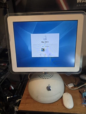 Classic Apple iMac G4 15” 800Mhz 60HD w/ Mouse M6498 - Image 1 of 4