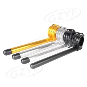 For Cafe Racer Universal 2x Clip-On Motorcycle 7/8" Handlebars 31mm Fork Tube - Picture 1 of 4