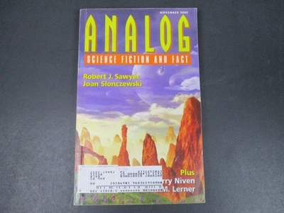 Analog Science Fiction and Fact Magazine November 2002 Vol CXXII No 11 Sawyer - Image 1 of 3