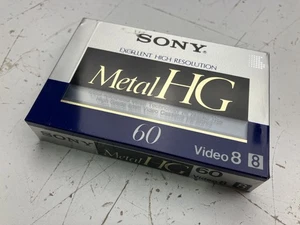 NEW Sony Video 8 Cassette Metal HG 60 sealed - Bild 1 von 2