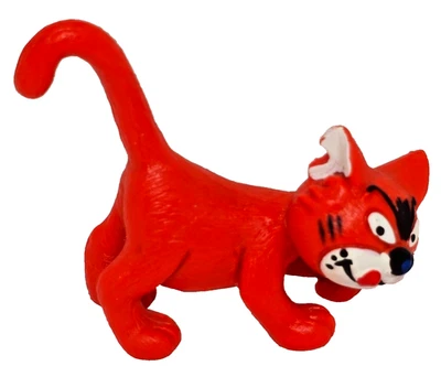 Vintage Schleich Peyo Smurfs Sneaky Azrael Cat 1991 Figure Toy Gargamel Smurf - Bild 1 von 4