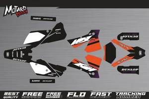 Motard Design Graphics Kit for KTM EXC EXC-F XC-W 2004 Decals Stickers - Picture 1 of 6