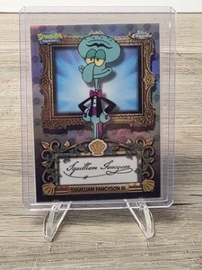 2025 Topps Chrome SpongeBob Squilliam Fancyson III Bikini Bottom VIP SP - Picture 1 of 4