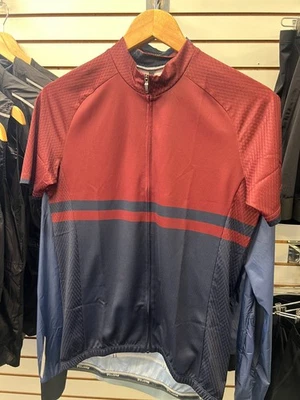 Camiseta deportiva de carretera CUORE Sportif azul borgoña pequeña para hombre Foto 1 de 2