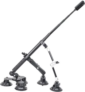 Fotoleey 360 Kamera Saug Auto Halterung Kit für Insta360 X4, X3, GoPro Max, Hero - Bild 1 von 9