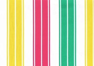 Robert Allen Portfolia Stoff Cabana Club gelb grün hot pink weiß Draperie  - Bild 1 von 2