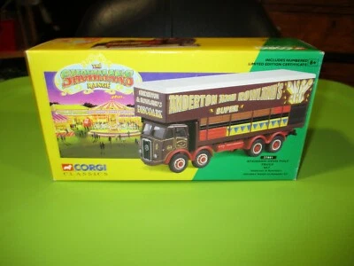 NIB Corgi Classics The Showmans Range Atkinson open Pole Truck Set 27801 NIB - Image 1 of 2