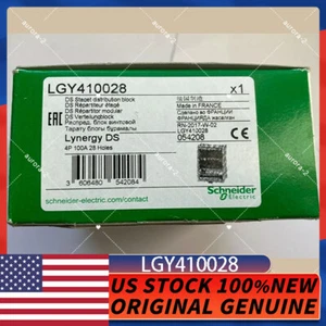 LGY410028 Linergy DS Screw Distribution Block 4P New Sealed Schneider Fast Ship - Picture 1 of 3