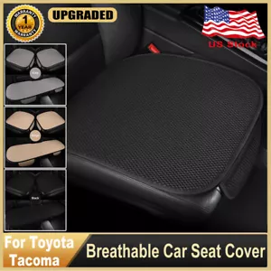 Upgraded Car Front/Rear Seat Cover Breathable Ice Silk Cushion For Toyota Tacoma - Picture 1 of 33
