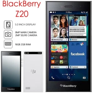 Teléfono Móvil Original Blackberry Leap Z20 16GB 8MP 5.0" WIFI GSM Desbloqueado LTE 4G - Imagen 1 de 17