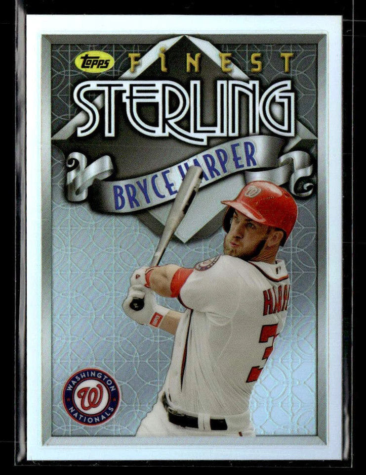 2014 Finest #TS-BH Bryce Harper Refractor Near Mint - Image 1 of 2