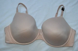 Torrid Underwire Bra 48DD Beige Nude Shaping Plunge Padded Convertible Strap - Picture 1 of 6