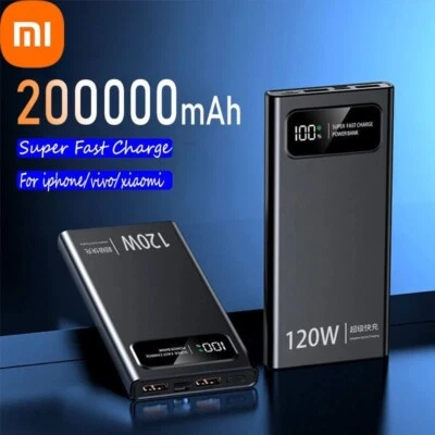 Xiaomi Power Bank 200000mAh 120W Super Fast Charging Ultralarge Capacity - Image 1 of 4