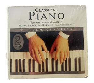 Classical Piano - Golden Classics - 2 Disc Set CD NEW Sealed CD - Picture 1 of 2