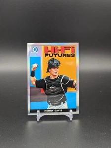 Henry Davis Pittsburgh Pirates 2022 Bowman inserto futures Hi-Fi cromato #HIFI-17 - Foto 1 di 2