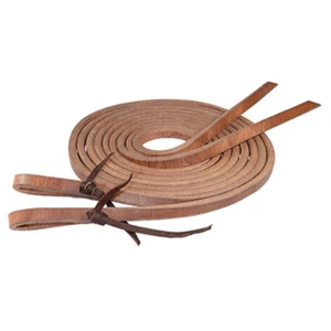 7391 Reinsman Hermann Oak Harness Split Reins 3/4 Inch x 8 Ft. NEW - Picture 1 of 1
