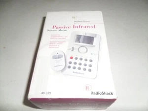 Radio Shack Passive Infrared Sensor Alarm 49-329 With Key Chain Remote - Picture 1 of 5
