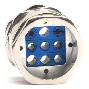 Roxtec RG M63/9 Sigillo di ingresso cavo paratie circolare 9 ghiandole knock-out - Foto 1 di 5