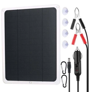 20W Watt Solar Panel Kit Trickle Charger 12V Battery Charger for RV Boat Car US - Picture 1 of 17