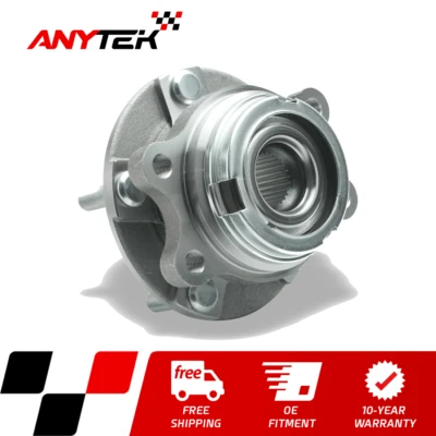 Cojinete de cubo de rueda delantera para modelos Infiniti G35 M37 M45 FX35 FX45 G37 AWD solamente Foto 1 de 4