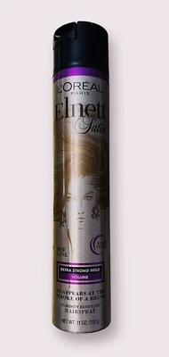 L'Oreal Paris Elnett Satin Extra Strong Hold Hairspray 11 Oz Humidity Resistant - Image 1 of 2