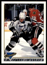 1993-94 Topps Premier Steve Kasper Tampa Bay Lightning #73 NHL Hockey Card