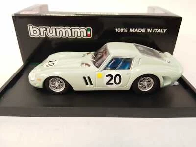 Brumm Ferrari 250 GTO #20 Ireland Gregory chassis 3505GT Le Mans 1962 1/43 R533 - Immagine 1 di 2