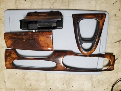 2004-2005-2006-2007-2008-2009 JAGUAR XJ8 XJ8L XJR SUPER V8 JUEGO DE 4 MOLDURAS DE MADERA Foto 1 de 3