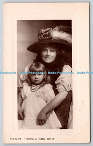 R756513 Ellaline Terriss and Baby Betty Rotary Photo - Picture 1 of 4