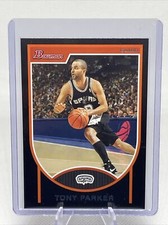 2007-08 Bowman #9 Tony Parker France NBA HOF NM