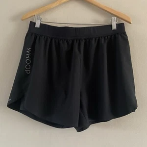 Whoop Men’s Black Lined 4” Speed Shorts Smart Apparel Running Gym Size LARGE - Picture 1 of 11