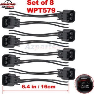8PCS/Set Ignition Coil Connector Modular Pigtail Plug for Ford Mazda Mercury New - Picture 1 of 3