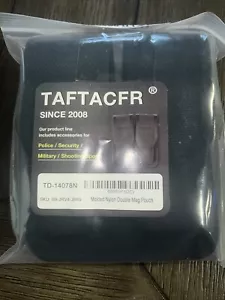 Molded Double Mag Pouch W/double And Single Stack Magazines By TAFTACFR - Picture 1 of 3