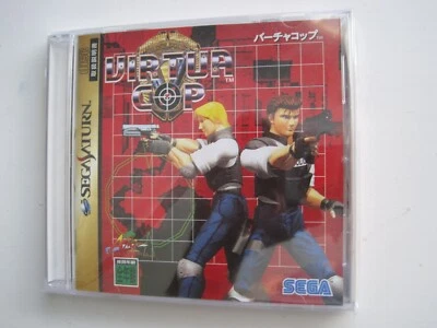 SEGA SATURN Virtua Cop New Sealed Japan Import Complete Game - Image 1 of 2