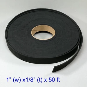 1 Rolle à 50 Fuß Neu Excel ER-433S EVA Moosgummistreifen 1 Zoll breit x 1/8 Zoll - Bild 1 von 2