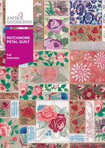 Patchwork Petal Quilt Anita Goodesign Embroidery Design Machine CD - Picture 1 of 2