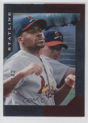 2003 Donruss Team Heroes Stat Line /142 Les Walrond #475 - Image 1 of 2