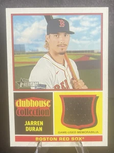 2025 Topps Heritage Clubhouse Collection #CCR-JD Jarren Duran - Red Sox - Bild 1 von 2