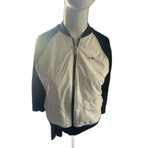 Giacca donna Lauren Ralph Lauren taglia SP maniche lunghe zip color block B&W  - Foto 1 di 7