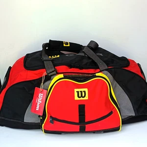 🔥 Wilson Tour Extra Large Equipment Travel / Gym Tennis Shoulder Duffel Bag Red - Bild 1 von 13