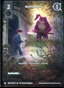 Bunny Man 217/173 HIDDEN ART RARE Secret Shadows MZ3 Metazoo Card #1 - Picture 1 of 2