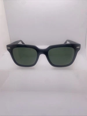 Warby Parker Sunglasses FRAMES ONLY Winstone Full Rim 50-18-140 Jet Black 304 - Image 1 of 4